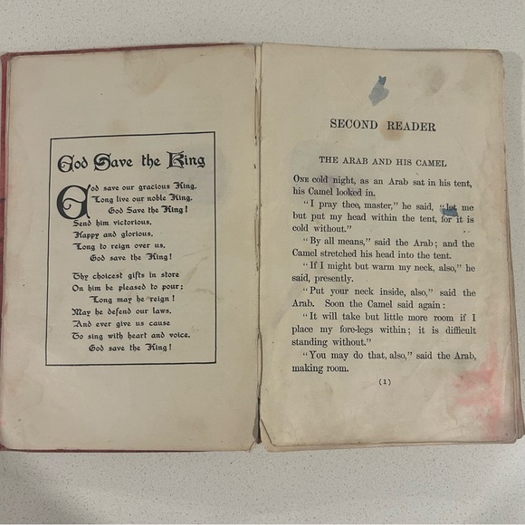 🎉2 for $15🎉 Ontario Readers Second Book - Antique School Book - Picture 9 of 10